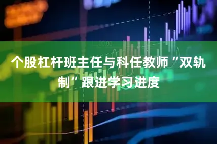 个股杠杆班主任与科任教师“双轨制”跟进学习进度